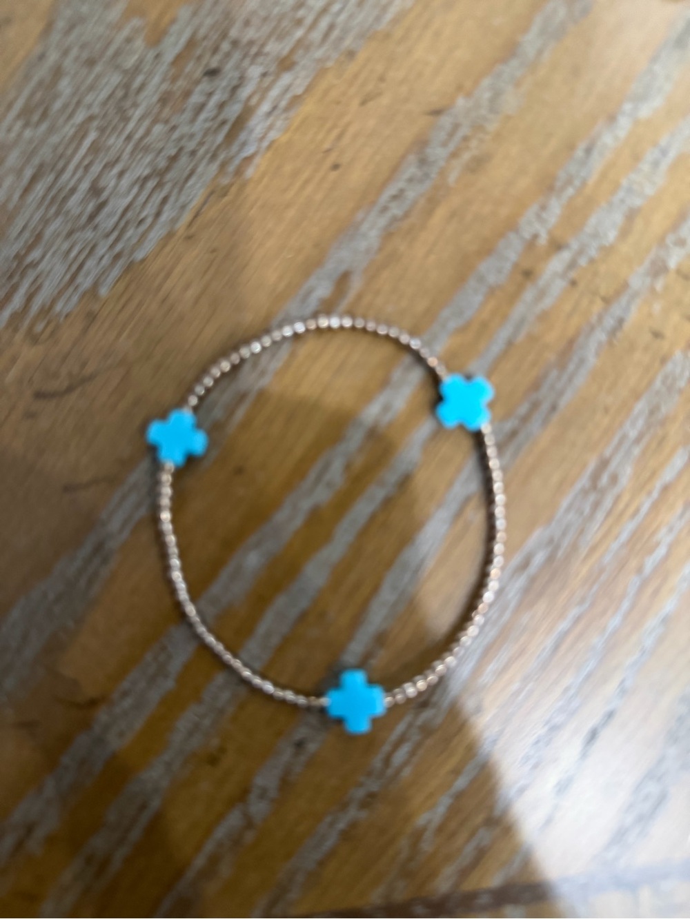 Enewton signature cross stretch bracelet